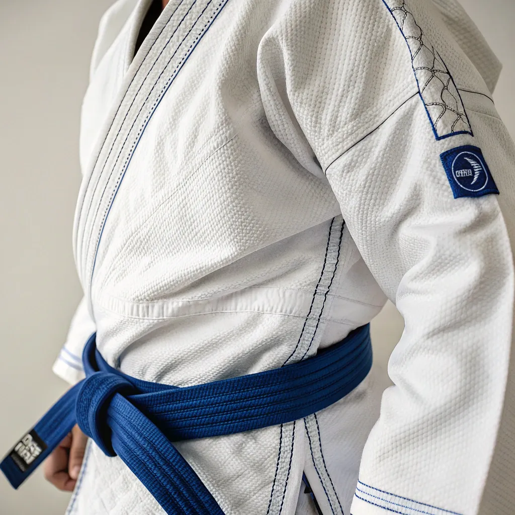 Detailed view of Judo Gi